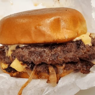 Oklahoma Onion Smash Burger